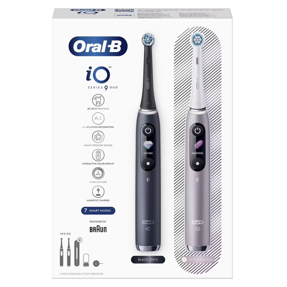 Oral-B iO Series 9 Duo Black Onyx/Rose Quartz EU 