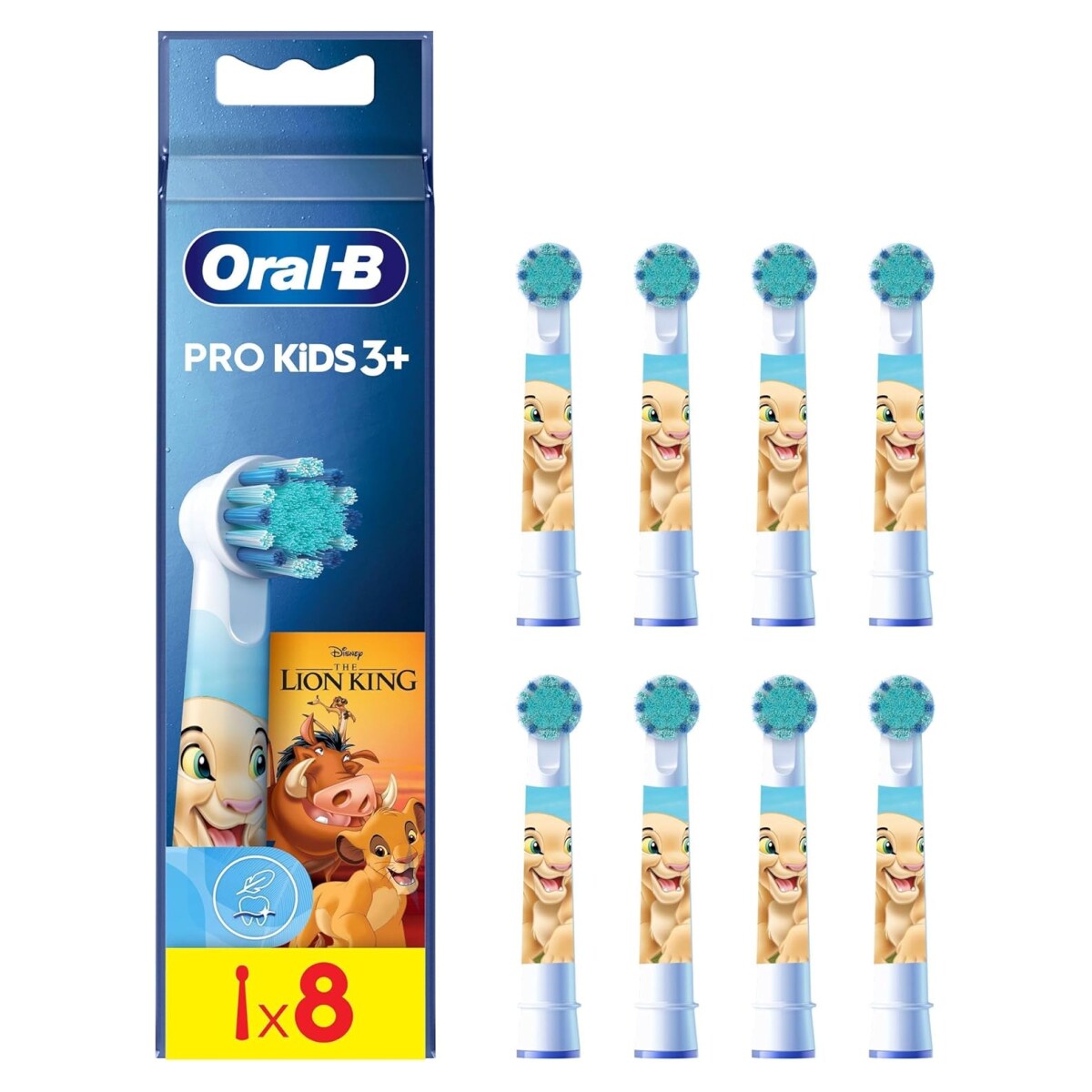 Oral-B Brosses à dents adaptables Roi Lion 8 pièces