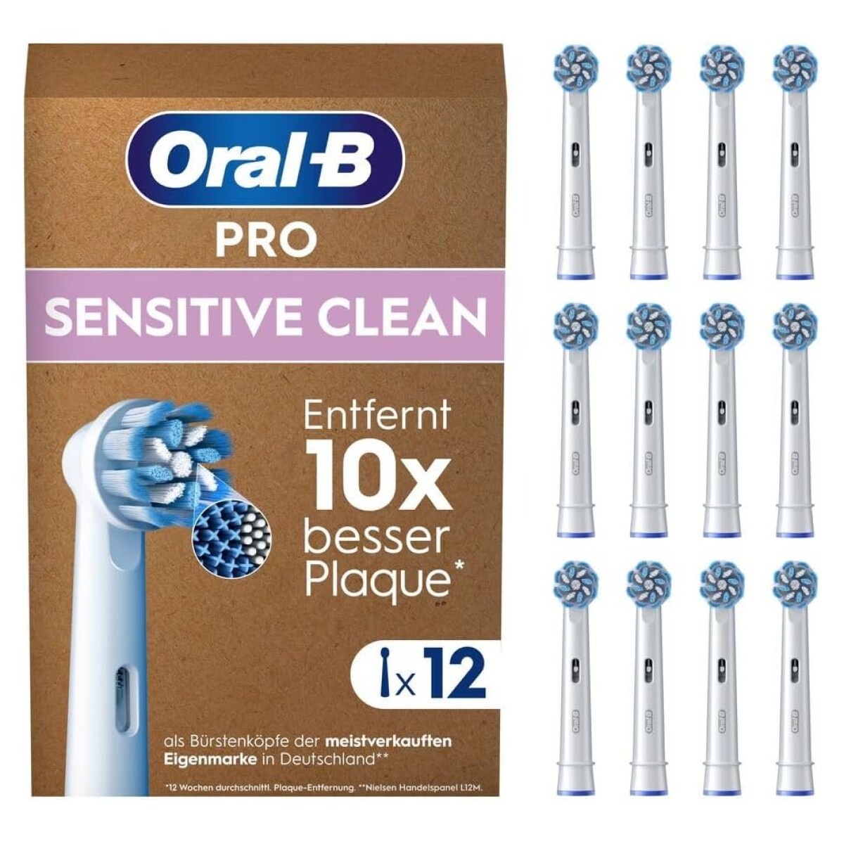 EB60-12 Pro Sensitive Clean FFU Aufsteckbürsten