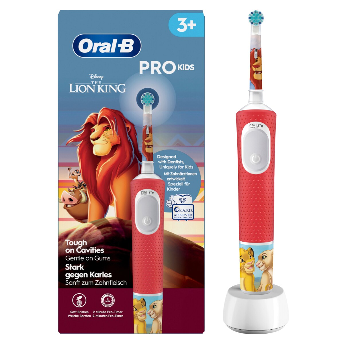 Vitality Pro 103 Elektrische Zahnbürste Kids König der Löwen