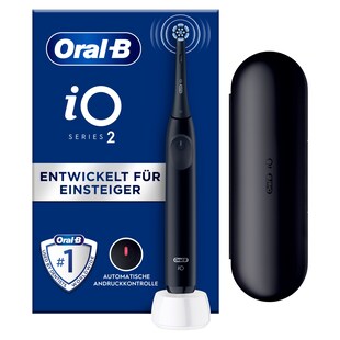 Oral-B iO Series 2 Elektrische Zahnbürste, Night Black 