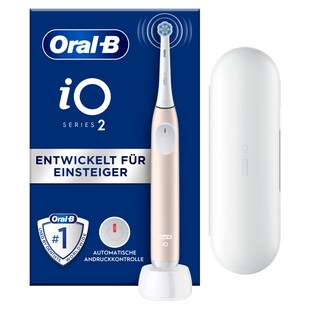 Oral-B iO Series 2 Elektrische Zahnbürste, Calm Pink 