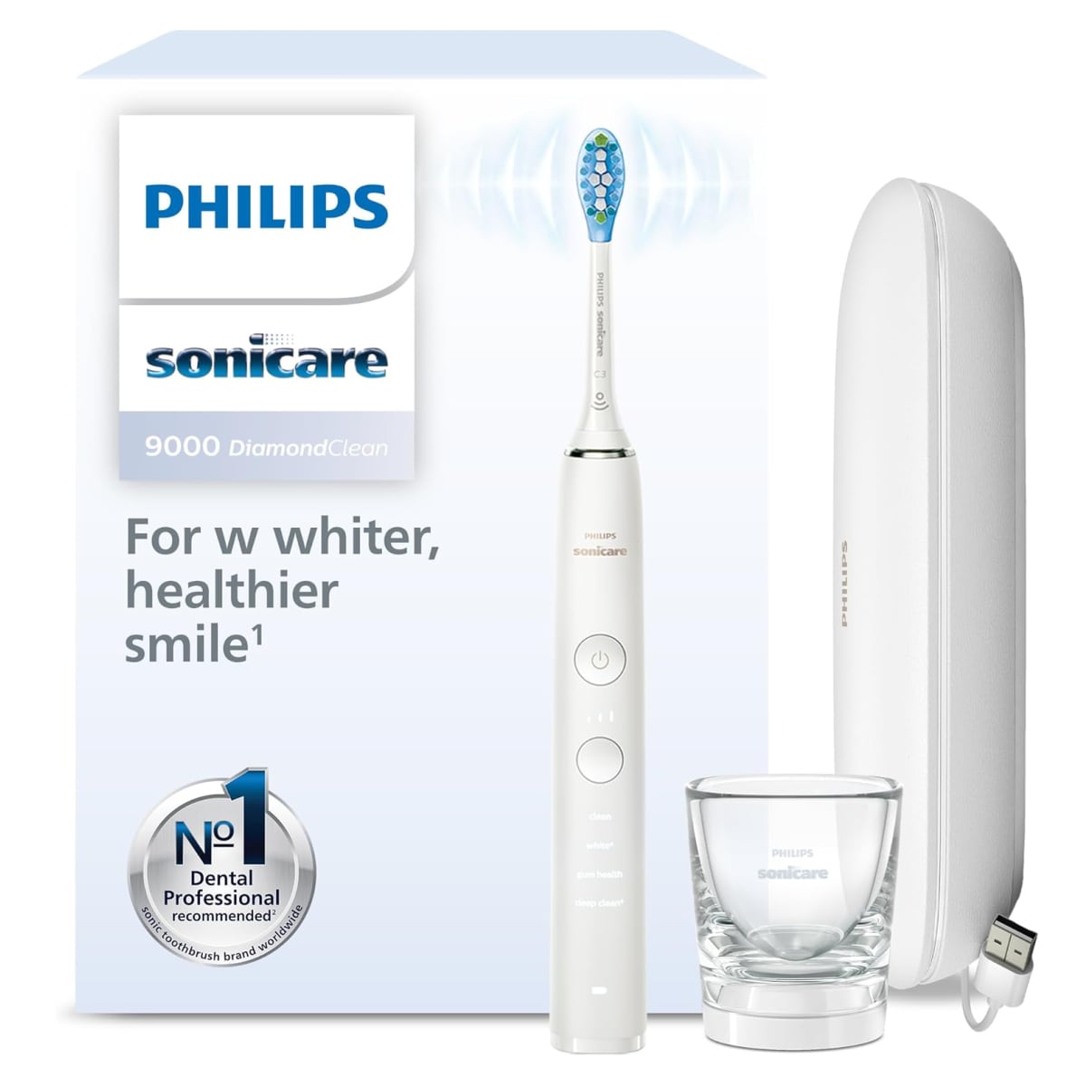 Philips Sonicare HX9911/27 Diamond Clean 9000 wei&szlig; 
