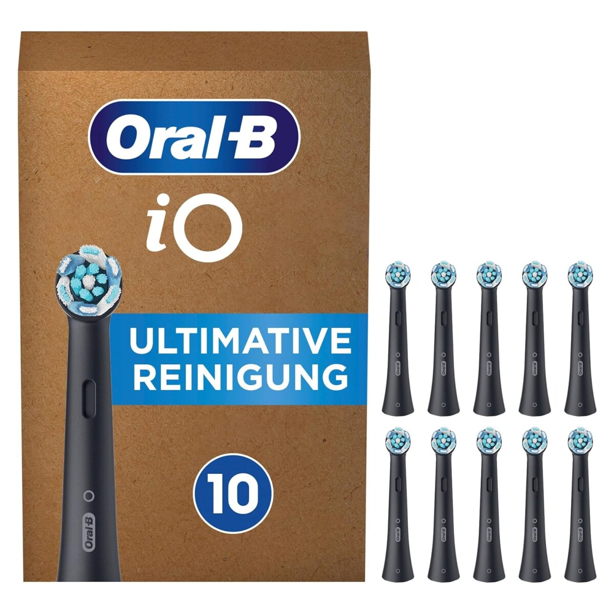 Oral-B iO RB CBF-10 Ultimative Reinigung black FFU, Aufsteckb&uuml;rsten 