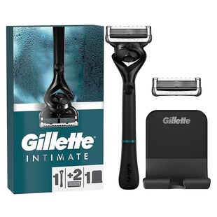 Gillette Intimate Rasierer + 2 Klingen 
