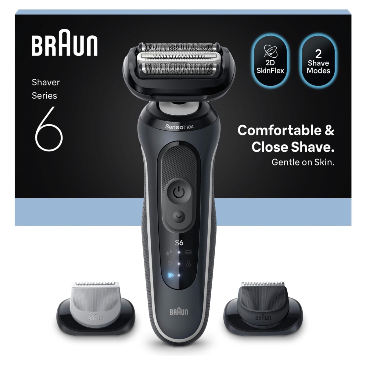Braun Rasierer Series 6 62-G1650s 