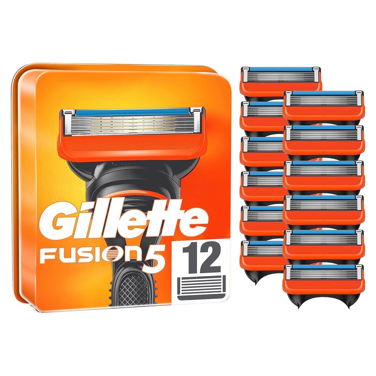 Gillette Fusion 5 Rasierklingen 12St&uuml;ck 