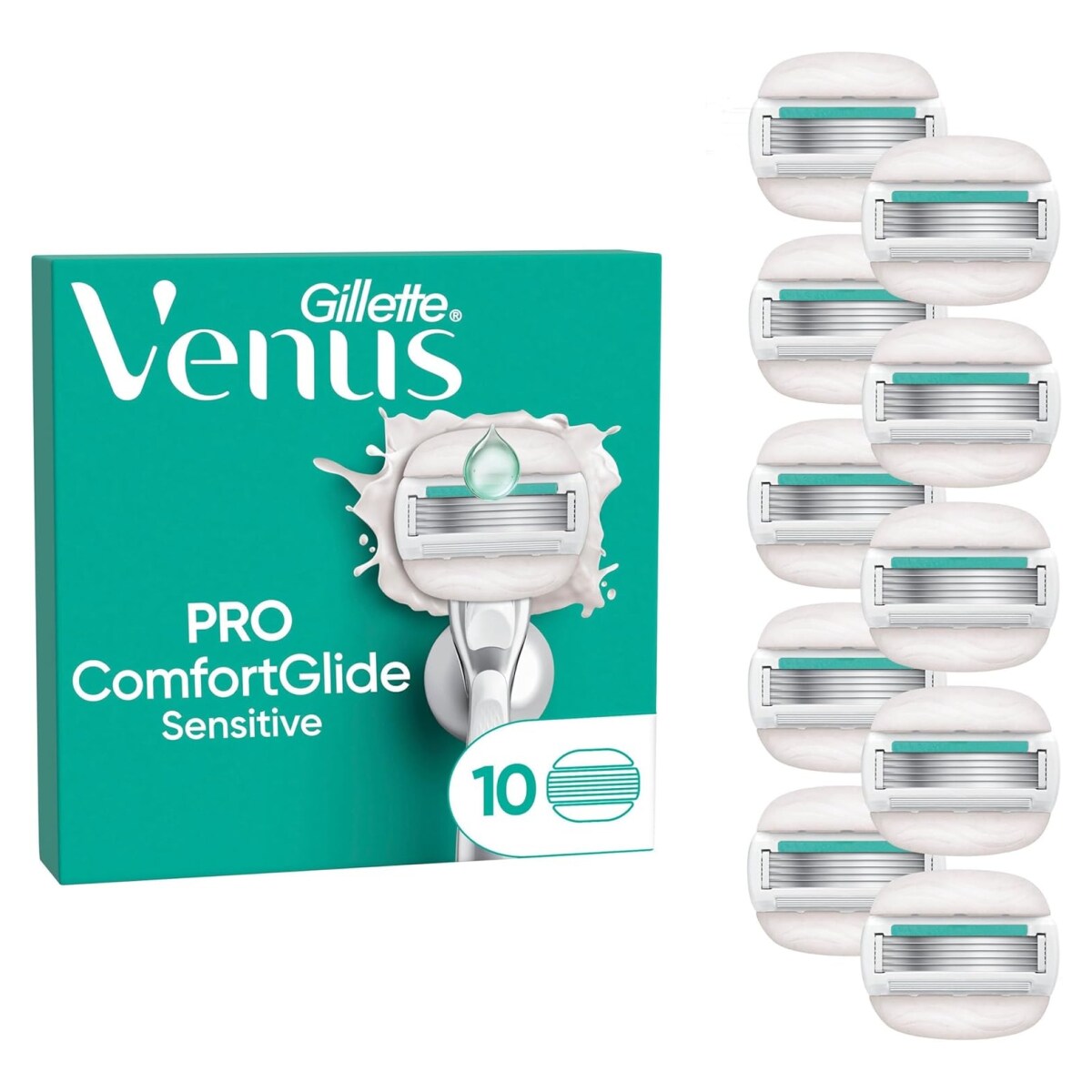 Venus Pro ComfortGlide Sensitive 10er