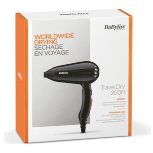 BaByliss 5344E Travel Dry 2000 black 