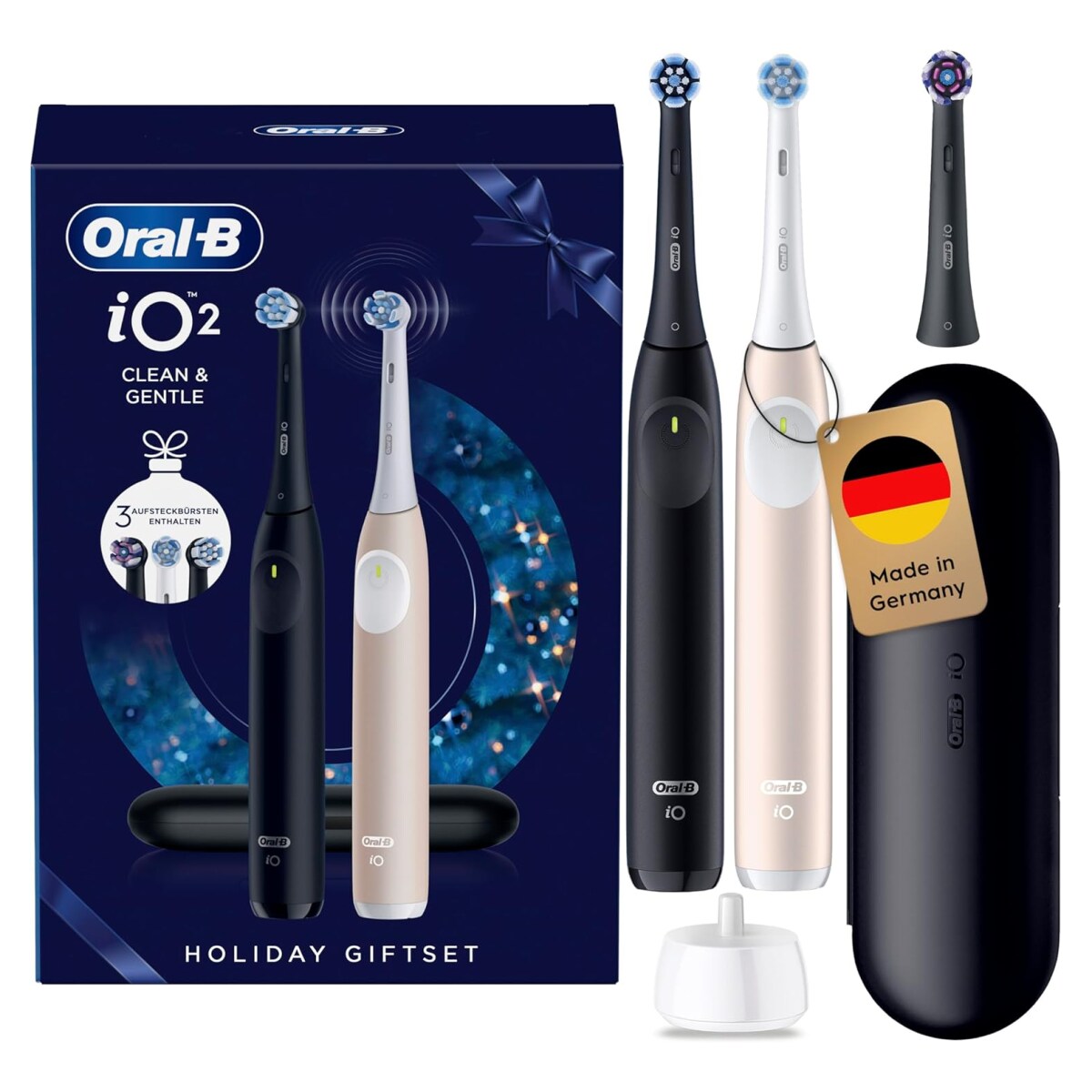 Oral-B iO Series 2 Night Black/Calm Pink Giftset 