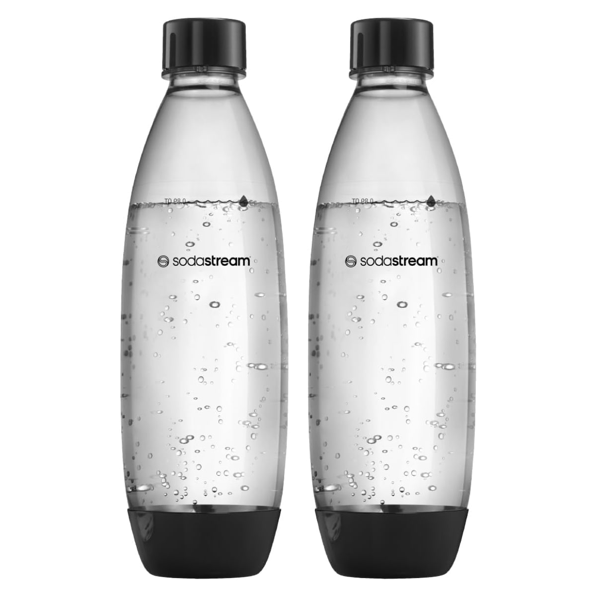 SodaStream Duo Trinkflasche 1l schwarz 