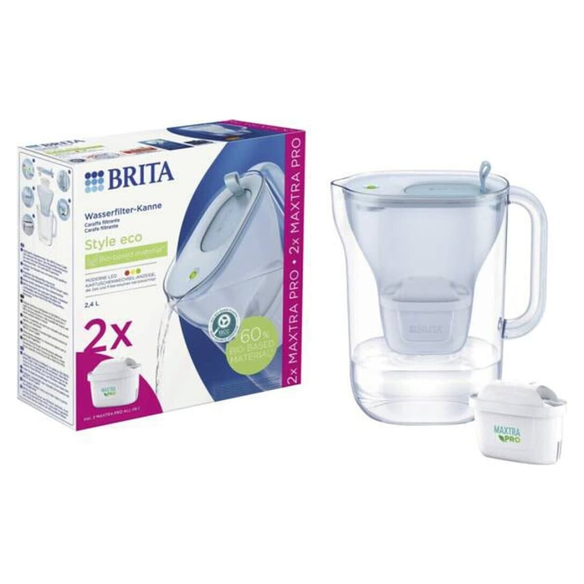 Brita Style eco blue + 2x Maxtra Pro All-in-1 