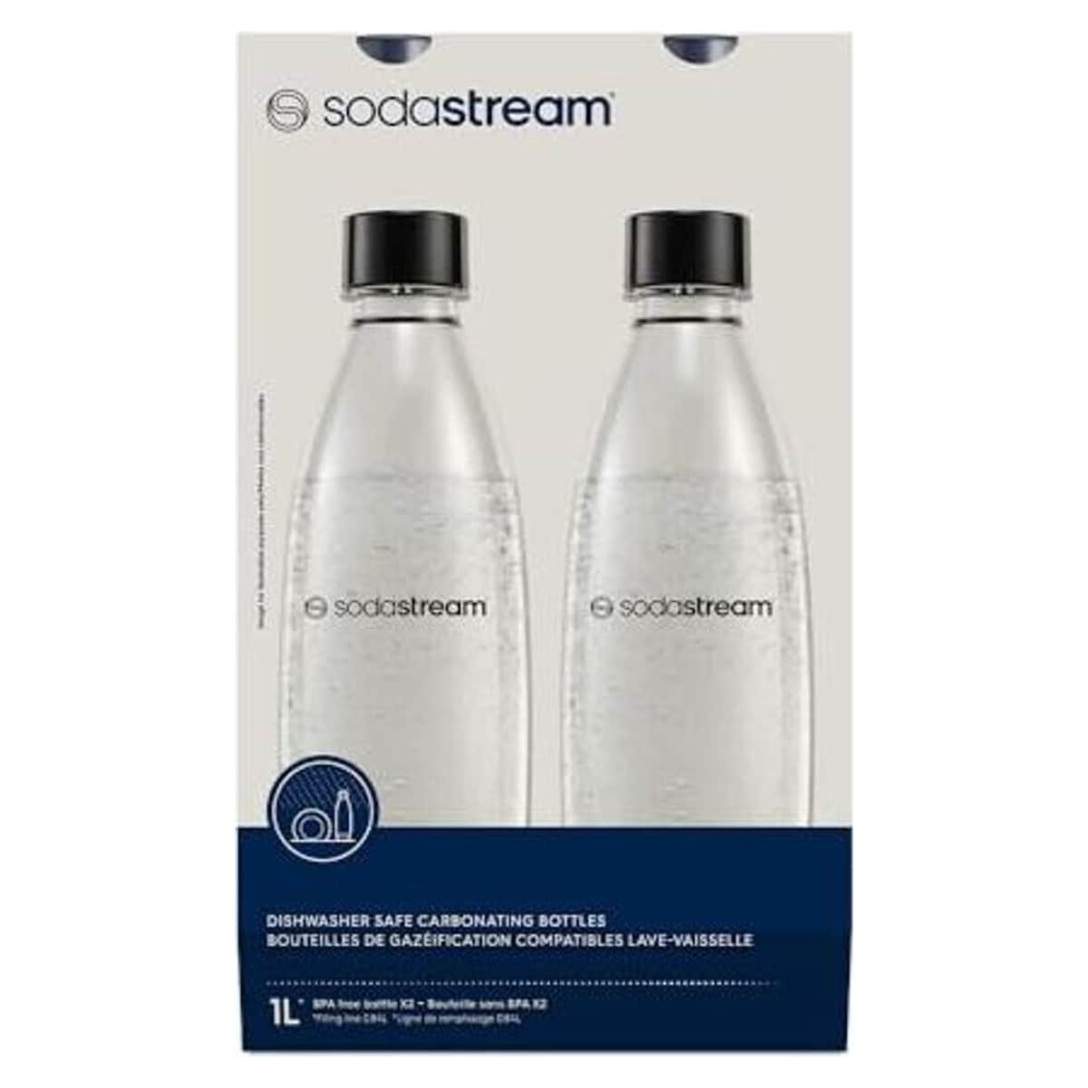 SodaStream Duo Twinpack Fuse 1l DWS hellblau 