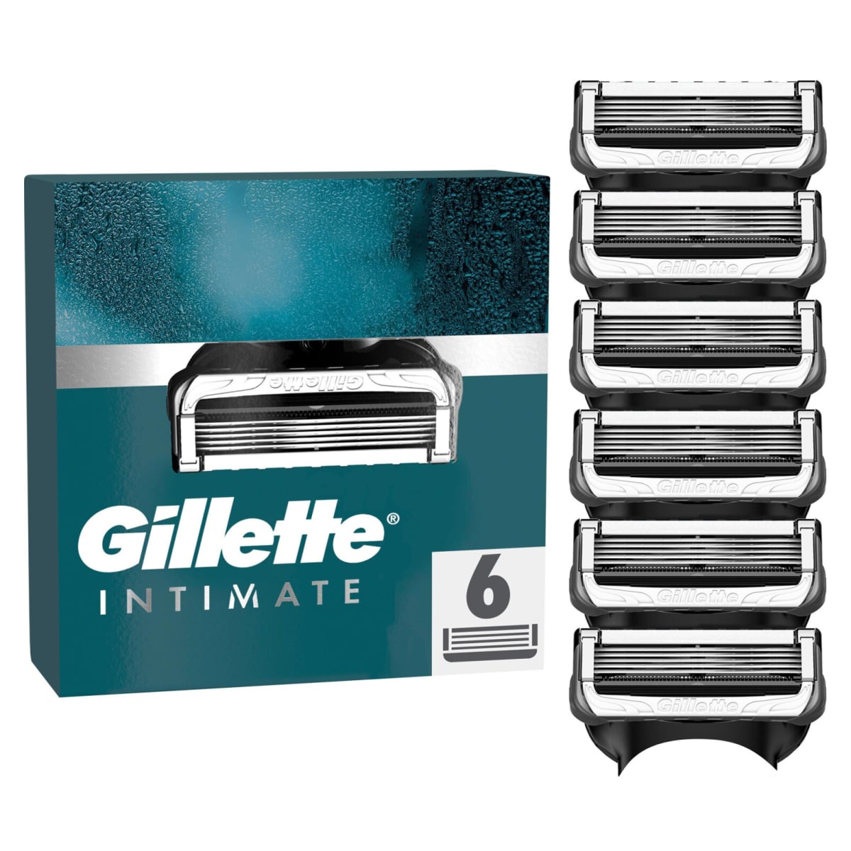 Gillette Intimate Rasierklingen 6er 