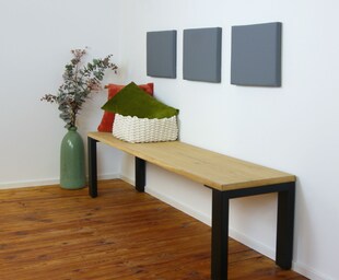 Lycce Wandkissen 40x30cm passend zu Klemmkissen; Kunstleder 