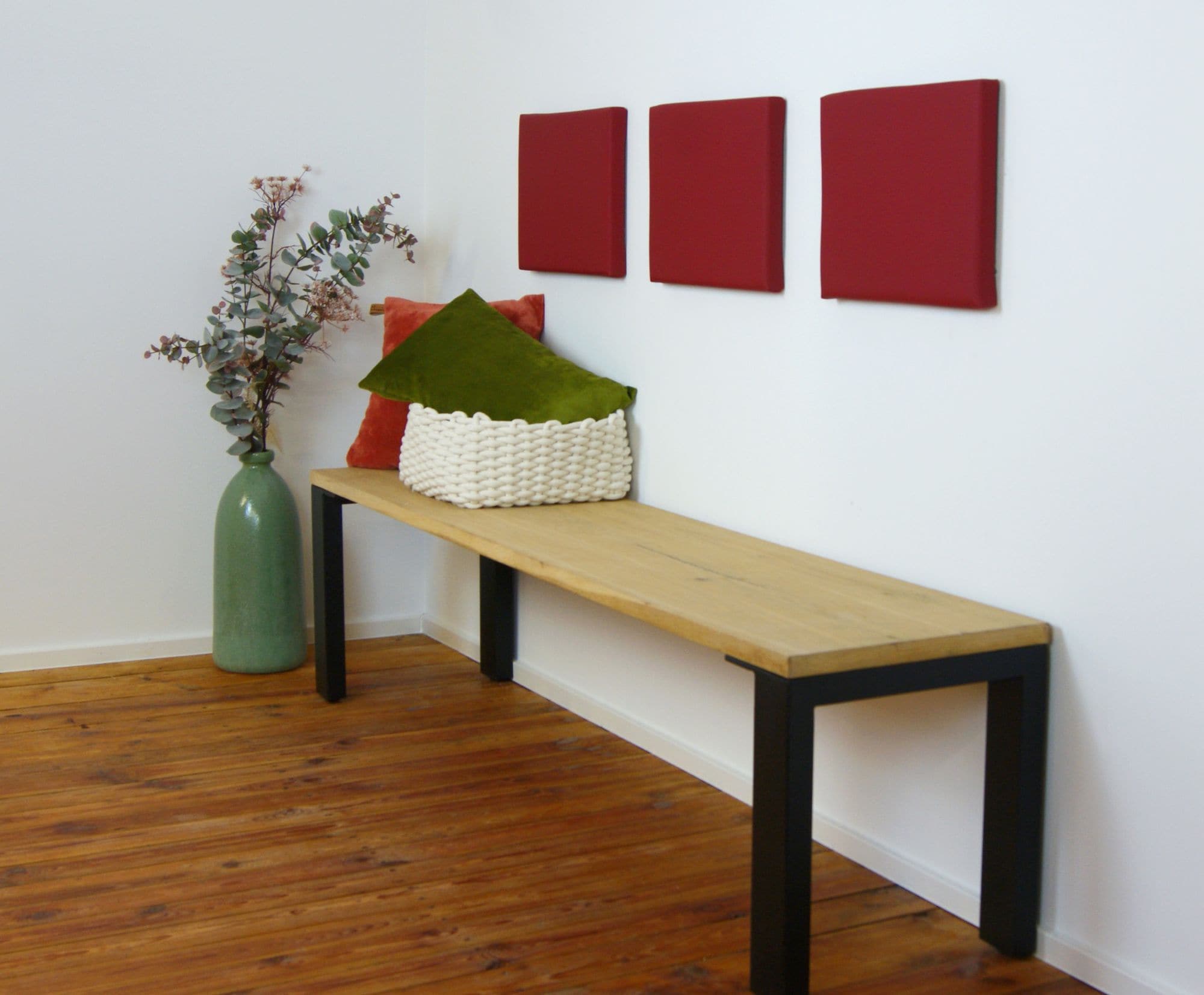 Lycce Wandkissen 40x30cm passend zu Klemmkissen; Kunstleder 