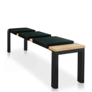 Lycce Klemmkissen Sitzkissen mit 1 Leiste, Kunstleder versch. Farben 