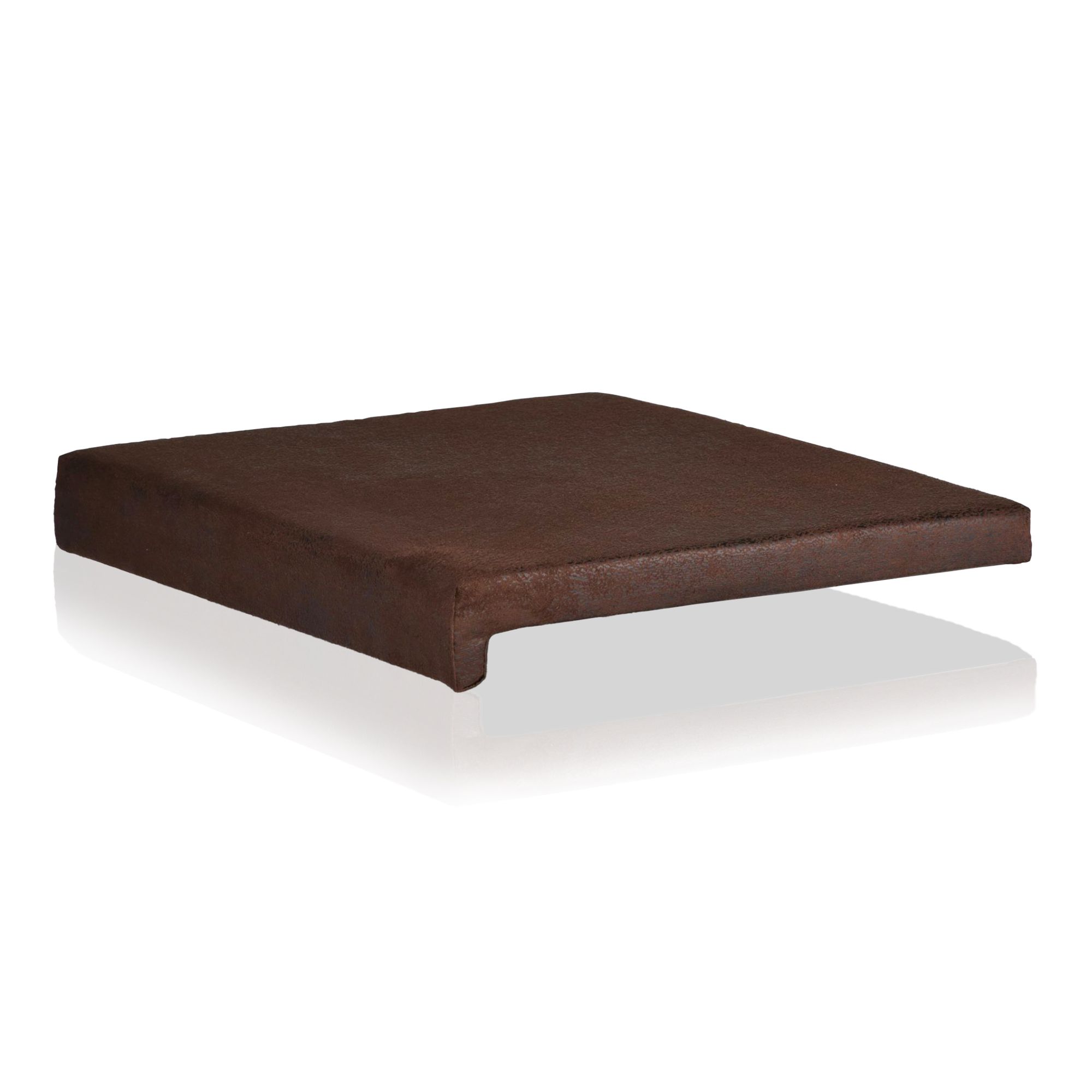 Lycce Klemmkissen / Sitzkissen mit 1 Leiste, Wildlederoptik 
