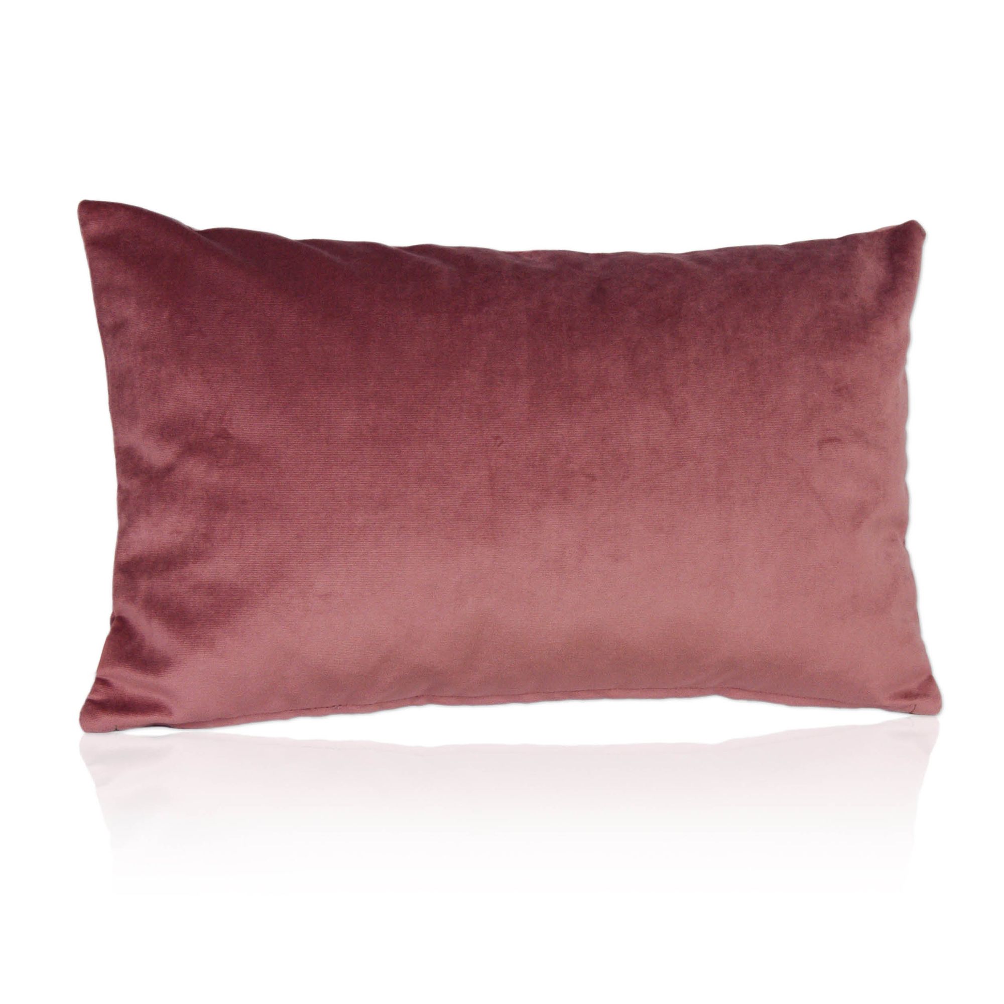 Lycce Kissenbez&uuml;ge FUNDA 50x30 Retro Samt Kissenh&uuml;lle Dekokissen-bezug 