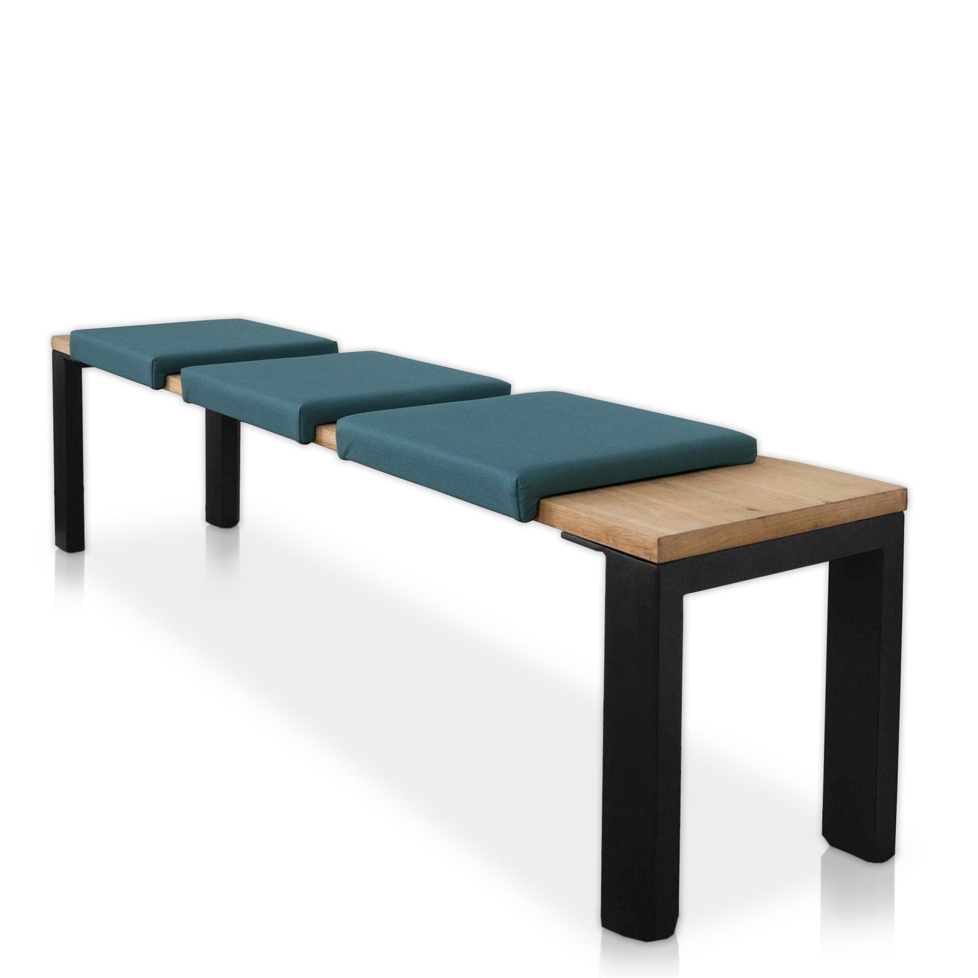 Lycce Klemmkissen / Sitzkissen mit 1 Leiste, Lederimitat Olifante 