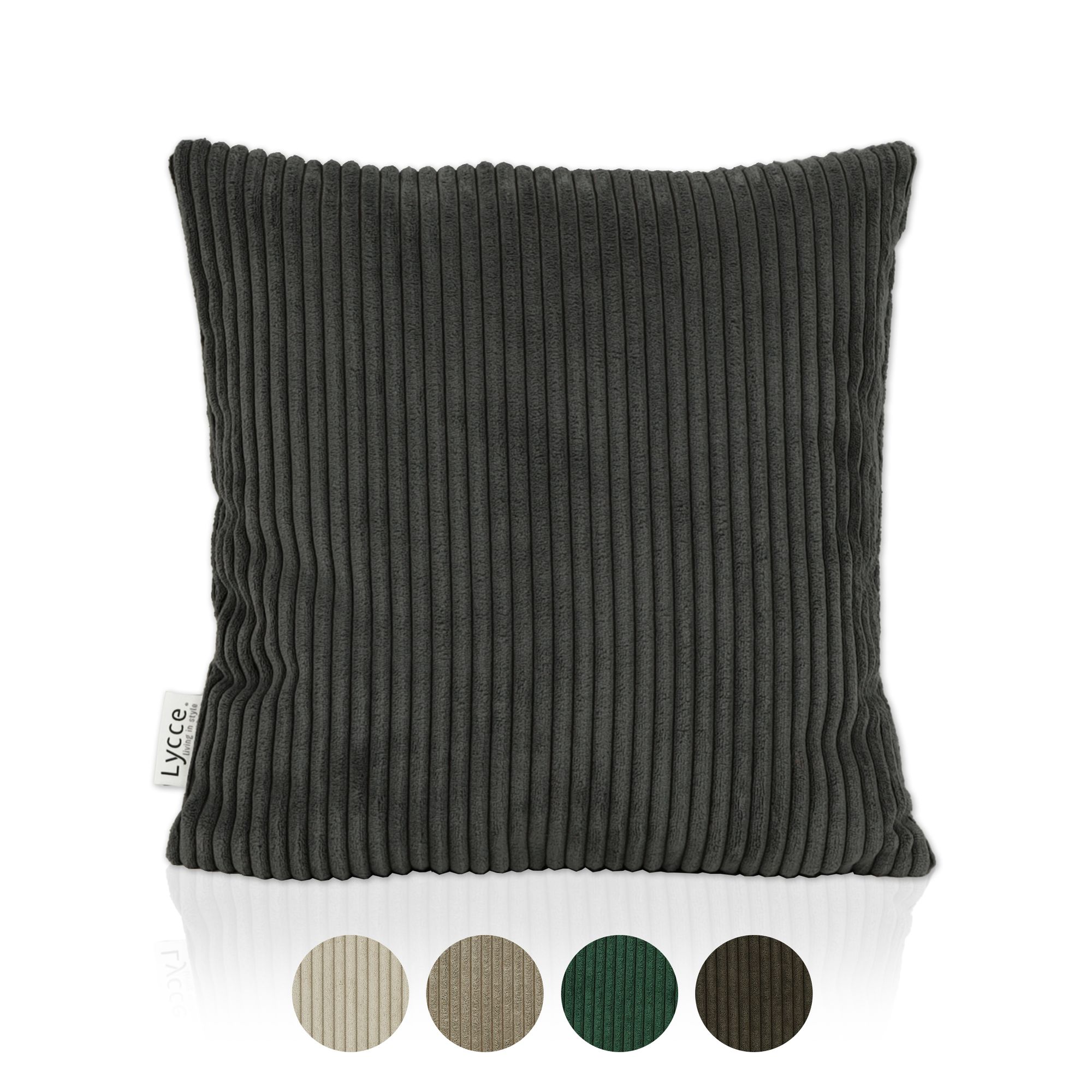 Lycce Kissenbezug aus trendigem Cordstoff (40 x 40 cm) 