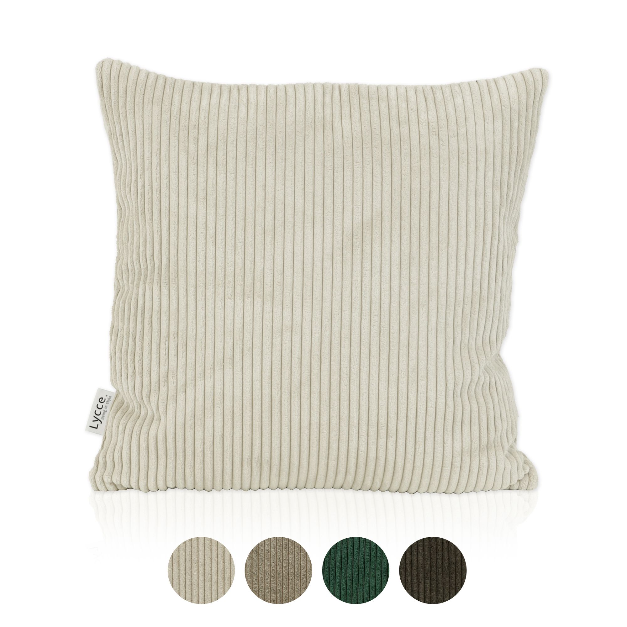 Lycce Kissenbezug aus trendigem Cordstoff (50 x 50 cm) 