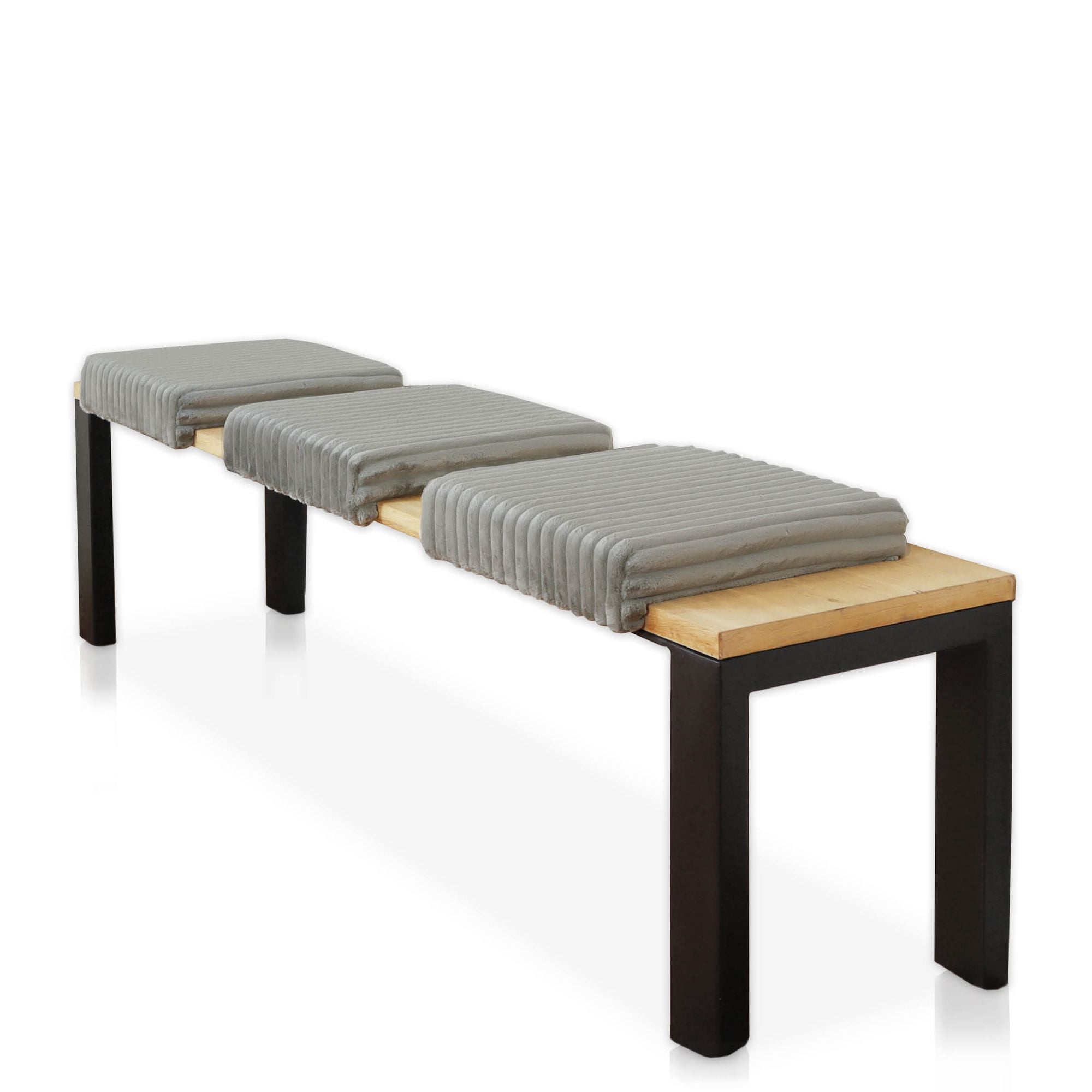 Lycce Klemmkissen Sitzkissen DELUXE 1 Leiste, super breiter Cordstoff 