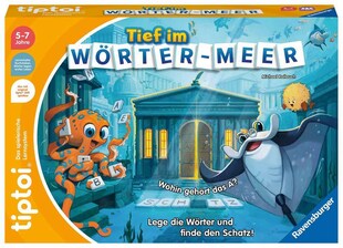 Ravensburger Spiel tiptoi® Tief im Wörter-Meer - ab 5 Jahre 