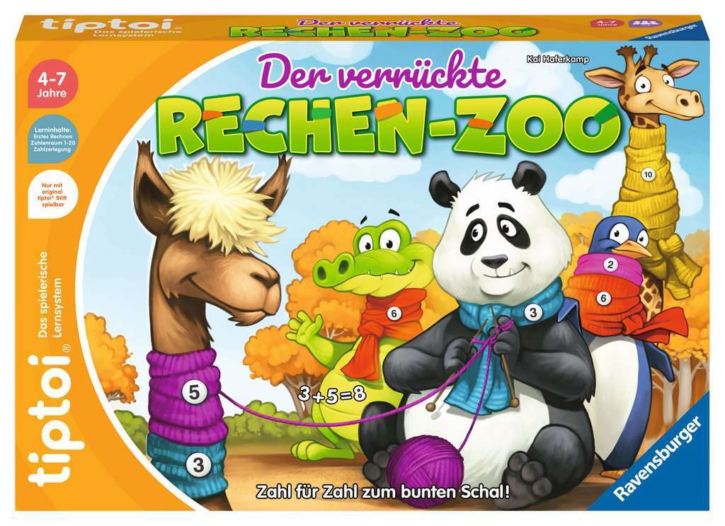 Ravensburger Spiel Der verr&uuml;ckte Rechen-Zoo 