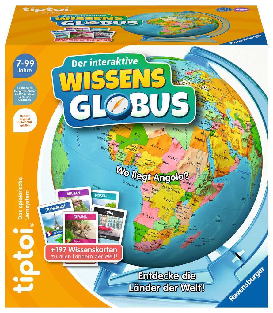 Ravensburger Spiel Der interaktive Wissens-Globus 