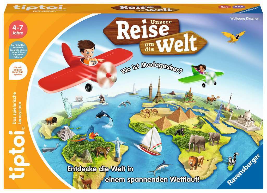 Ravensburger Spiel Unsere Reise um die Welt 
