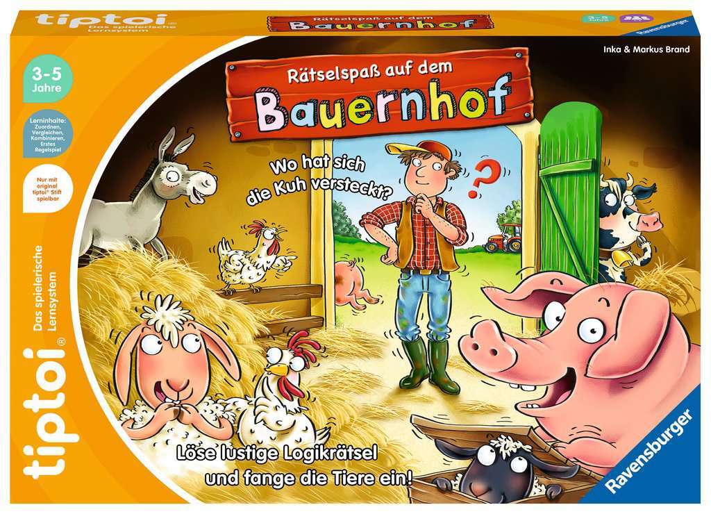 Ravensburger Spiel R&auml;tselspa&szlig; auf dem Bauernhof 