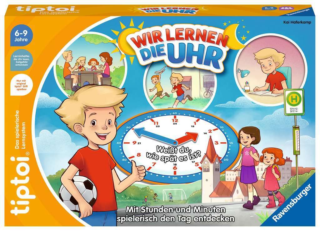 Ravensburger Spiel Wir lernen die Uhr 