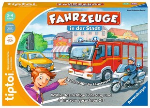 Ravensburger Spiel tiptoi® Fahrzeuge in der Stadt - ab 3 Jahre 