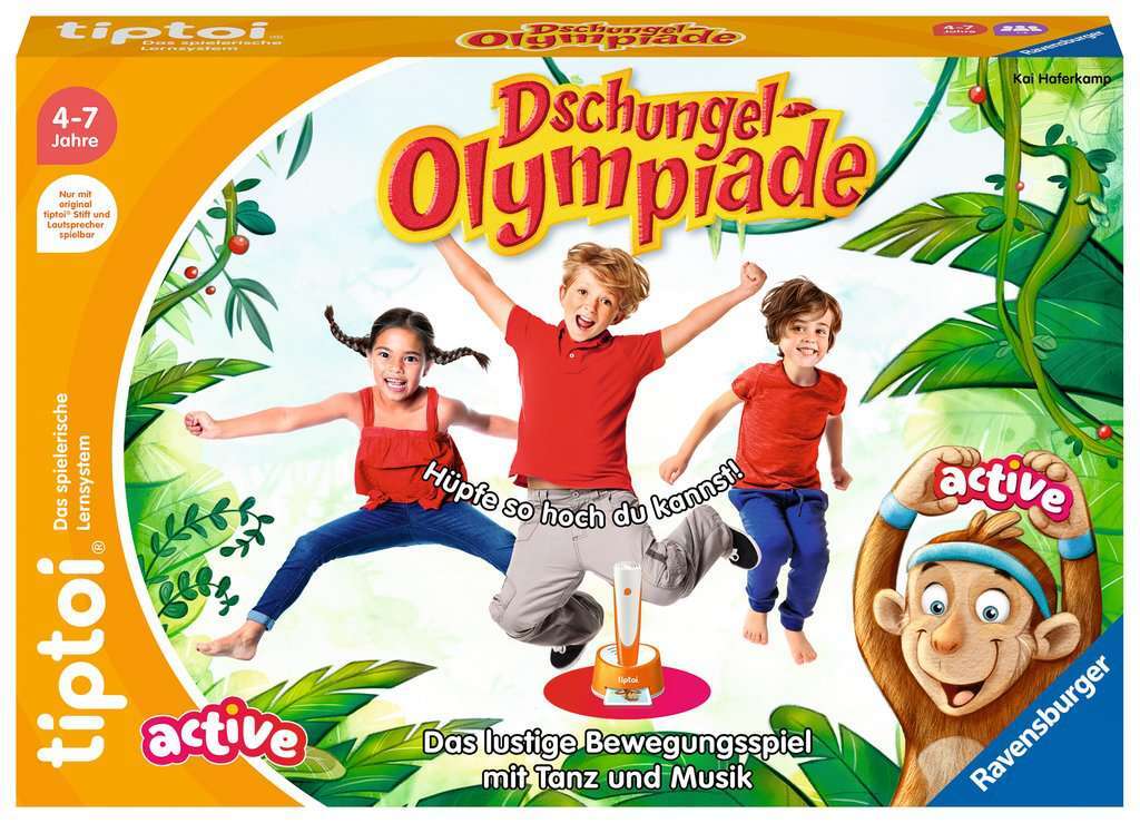 Ravensburger Spiel ACTIVE Dschungel-Olympiade 