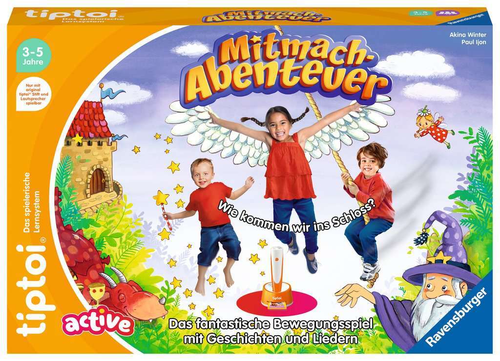 Ravensburger Spiel ACTIVE Mitmach-Abenteuer 