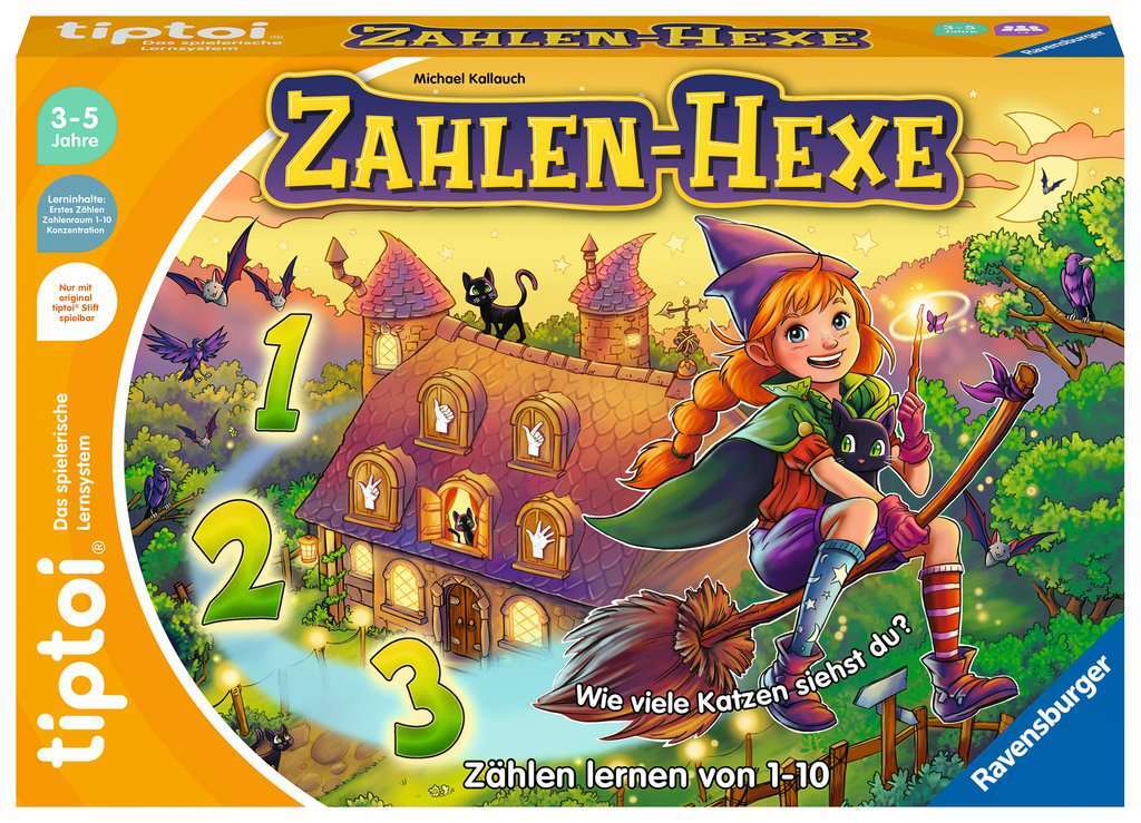 Ravensburger Spiel Zahlen-Hexe 