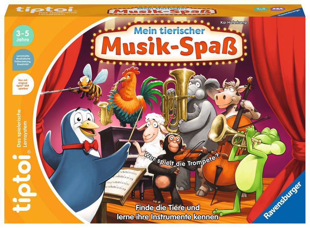 Ravensburger Spiel Mein tierischer Musik-Spa&szlig; 
