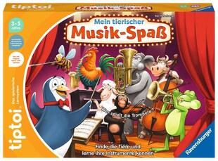 Ravensburger Spiel tiptoi® Mein tierischer Musik-Spaß - ab 3 Jahre 