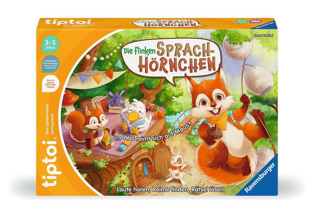 Ravensburger Spiel Die flinken Sprach-H&ouml;rnchen 