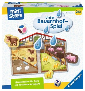 Ravensburger Spiel ministeps Unser Bauernhof-Spiel - ab 24 Monate 