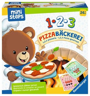 Ravensburger Spiel ministeps 1, 2, 3 Pizzabäckerei - ab 24 Monate 