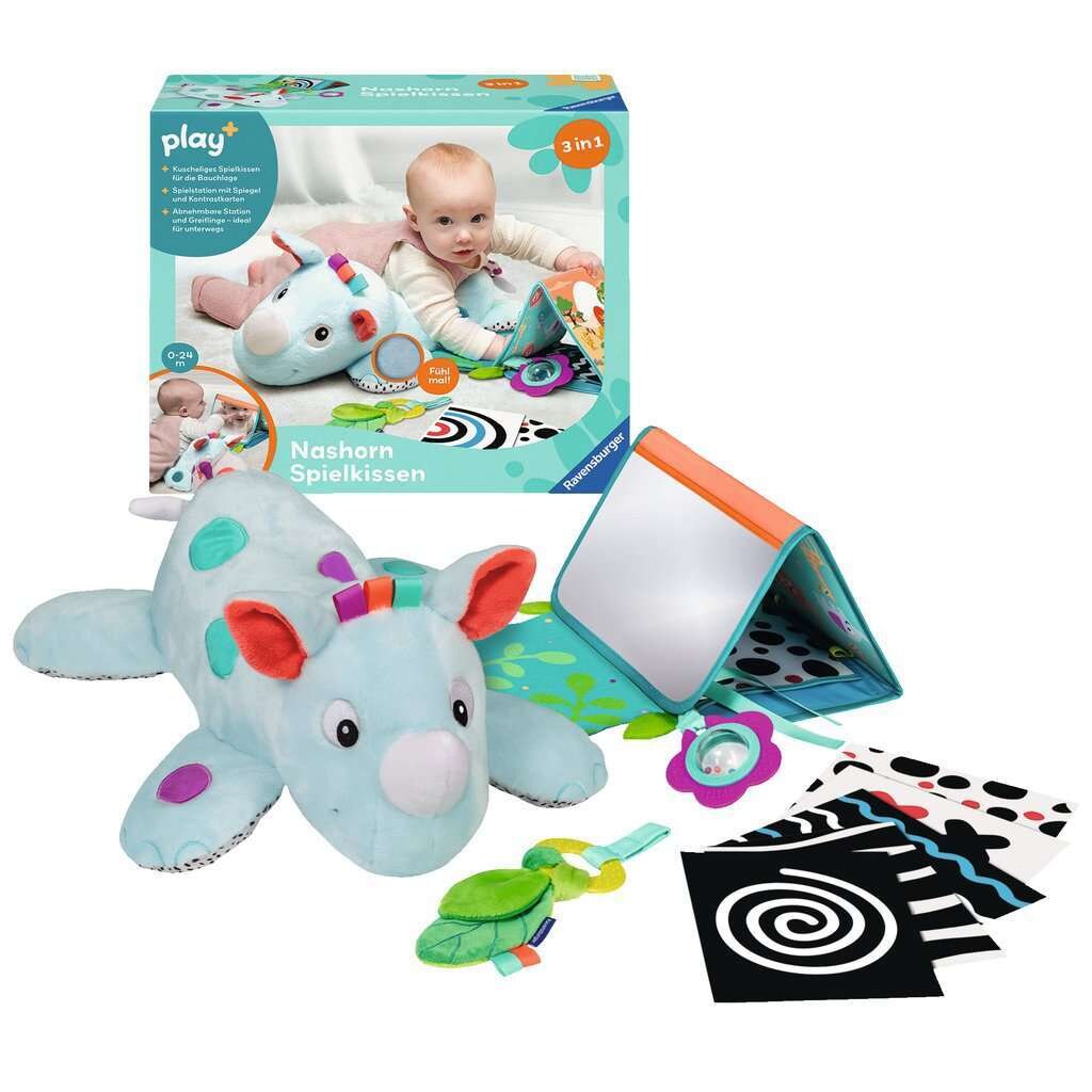 Spiel Nashorn Spielkissen (für die Bauchlage)