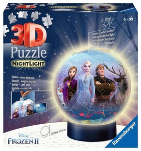 Ravensburger Spiel 3D Puzzle Nachtlicht Disney Frozen 2 Die Eisprinzessin 