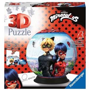 Ravensburger Spiel 3D Puzzle-Ball Miraculous 