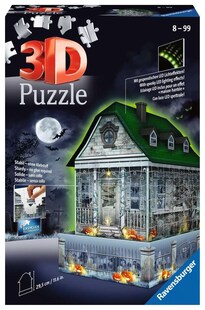 Ravensburger Spiel 3D Puzzle Gruselhaus bei Nacht 