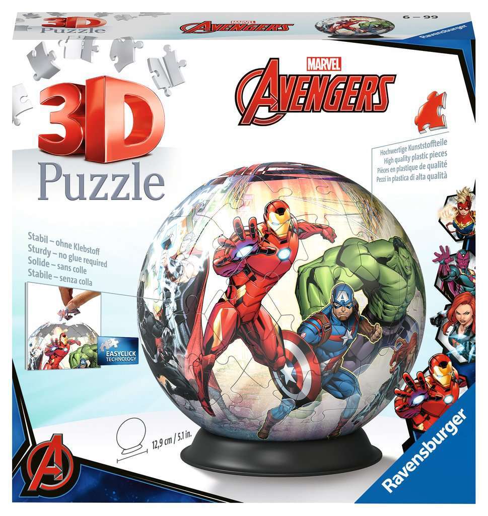 Ravensburger Spiel Puzzle-Ball Marvel Avengers 