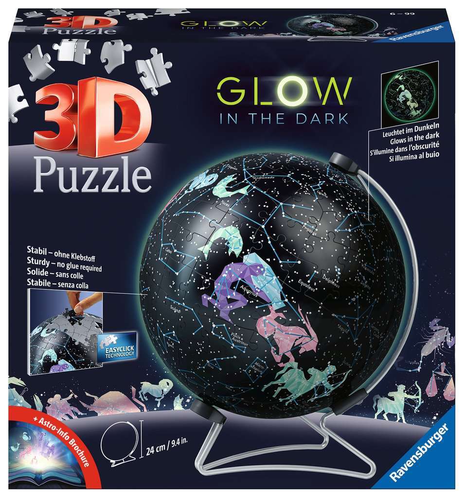 Ravensburger Spiel Puzzle-Ball Starglobe Glow-in-the-Dark 