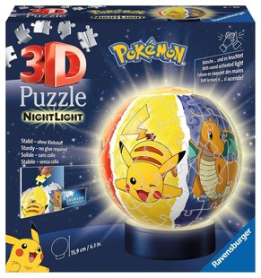 Ravensburger Spiel 3D Puzzle Nachtlicht Pokémon 