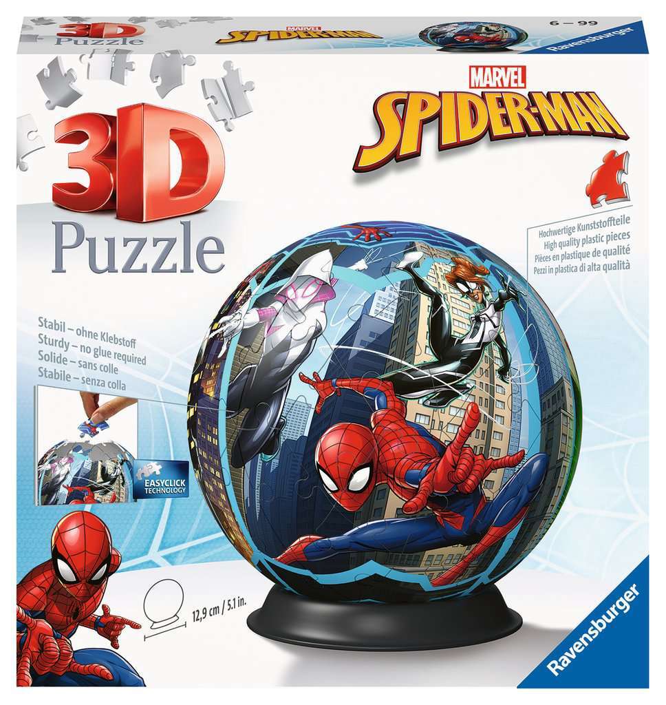 Ravensburger Spiel Puzzle-Ball Spiderman 